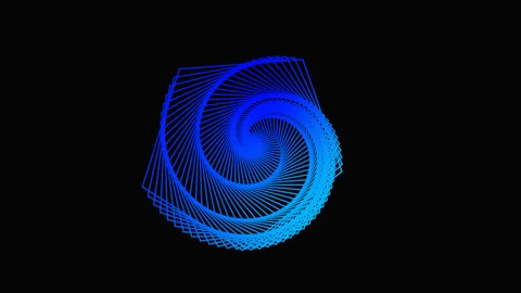 Motion rectangle gradient blue color.  Stock Footage 299931881