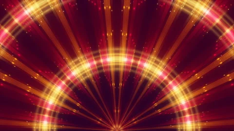 Motion red and gold light on purple background, loop Stock Footage 126560951