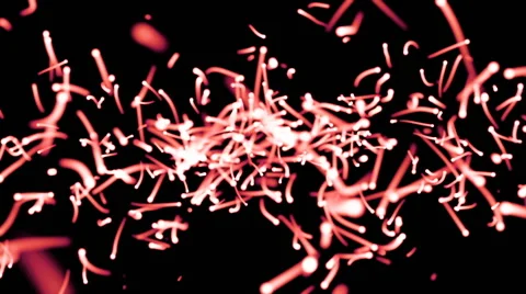 Motion red background. Video stock 62414671