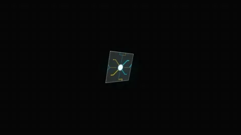 Motion of a satellite orbiting Earth with detailed visualization of its tra.. 库存影片 342561489