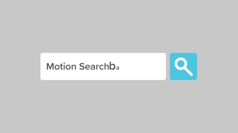 Motion Search Bar Stock After Effects