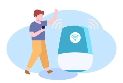 Motion Sensor Concept Illustration Stock Illustration