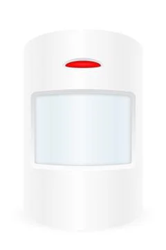 Motion sensor home security system vector illustration Stock Illustration