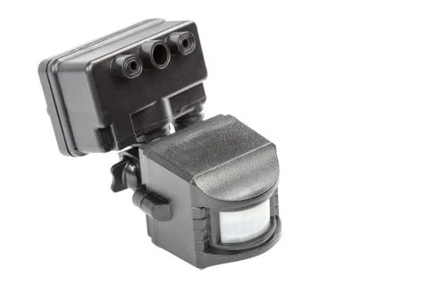 Motion sensor isolated on a white background. Stock Photos