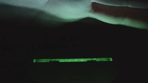 Motion Sensor Lights Stock Footage 234216407