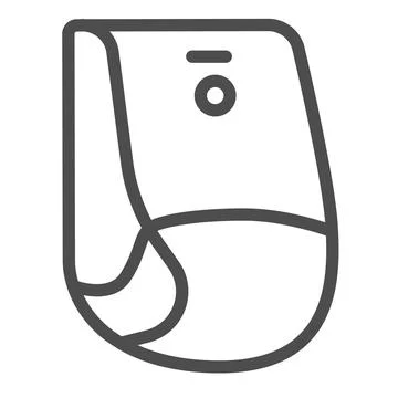 Motion sensor, protection, security, cctv, wall mounted line icon, CCTV concept Stock Illustration