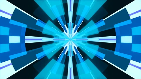Motion shapes, blue abstract background, loop Stock Footage 87373753