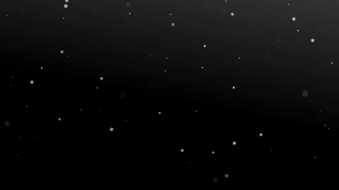 Motion Snow animation repesenting snow falling on black background.Snowfall.. Stock Footage 252242826