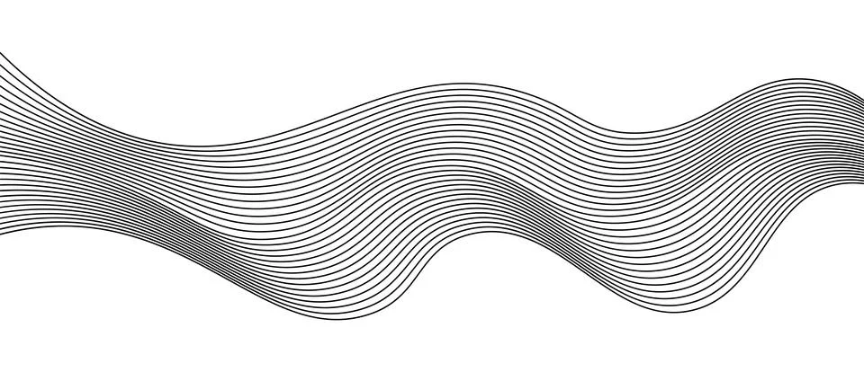 Motion sound wave. abstract vector background Illustrazione stock