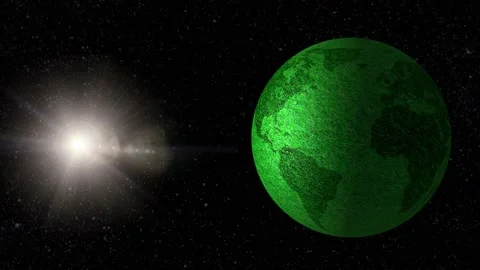 Motion in space overlooking the earth. Elements of this image furnished by NASA 動画素材 168239295