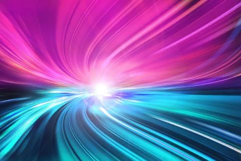 Motion Speed effect on City Stock Photos