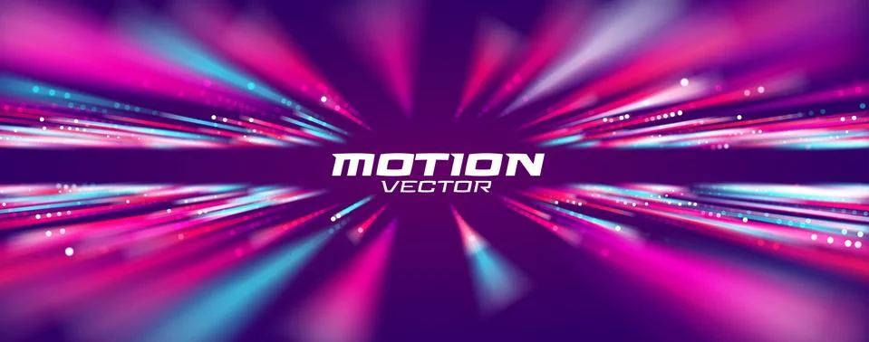 Motion speed line abstract vector background, Moving effect. イラスト素材