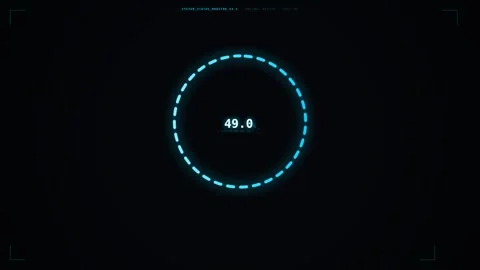 Motion Speedometer Animation with Dynamic Circular Progress Indicators for .. Stock Footage 342629817