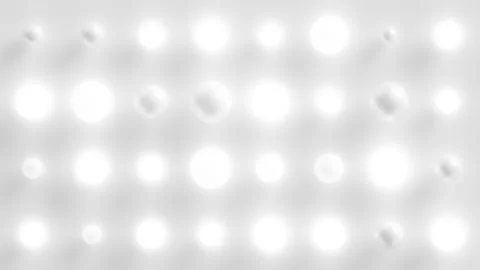 Motion Spheres Array Loop 1 White Stock Footage 120700903