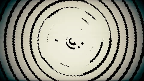 Motion Spiral Circles Lines Moving Abstract Background Stock Footage 95349809