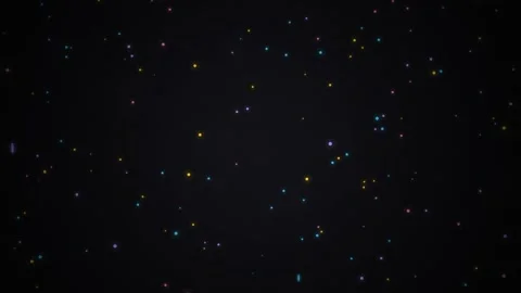 Motion of Starry Night Sky with Twinkling Stars in Deep Space for Celestial.. 库存影片 342558310