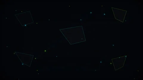 Motion of Starry Night Sky with Twinkling Stars and Cosmic Dust in Deep Spa.. 库存影片 342667836