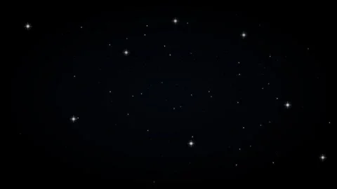 Motion of Starry Night Sky with Twinkling Stars in Deep Space for Celestial.. 库存影片 342741390
