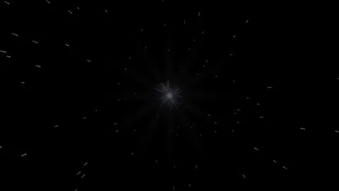 Motion of Stars in Deep Space Captured in Video Showing Celestial Motion an.. Video stock 342529605