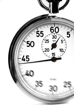 Motion stopwatch Stock Photos