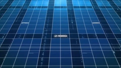 Motion technology background LOOP_4K_blue Video stock 103308787