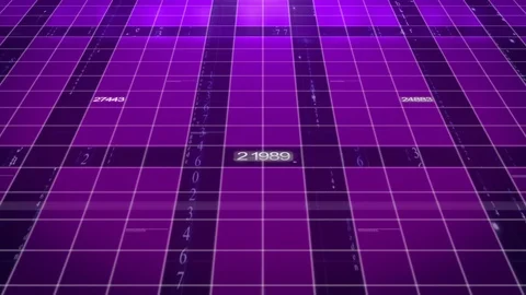 Motion technology background LOOP_4K_purple Video stock 103309075