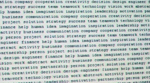 Motion text projection on light color wall Video stock 10852491