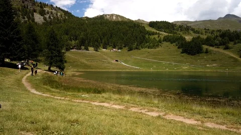 Motion time lapse lago lod Stock Footage 114281451