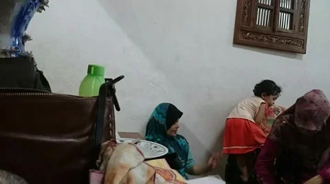Motion time lapse of Open Houses or Rumah Terbuka culture in Malaysia, Asia. Video stock 41149047