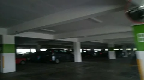 Motion time lapse view of journey from parking area in Old Klang Road Video stock 41345578