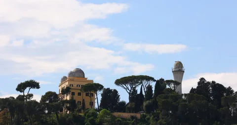 Motion Timelapse of Astronomical Observatory Stock Footage 155312899