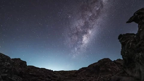 Motion Timelapse milky way Stock-Footage 311898722