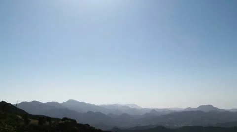 Motion timelapse sunset fast Stock-Footage 11061196