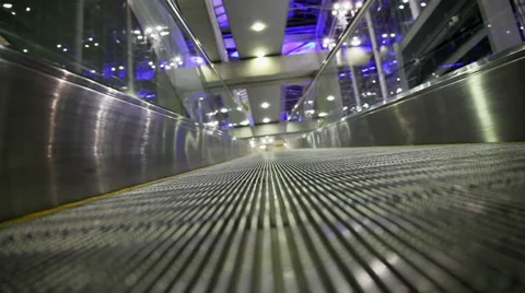Motion Travelator Stock Footage 33823654
