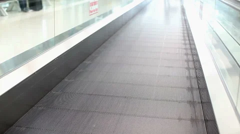 Motion Travelator Stock Footage 33823739