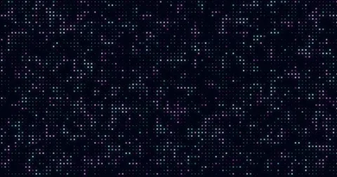 Motion trendy graphic. Big data concept. Futuristic technology background Stock Footage 166083213