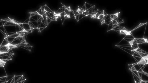 Motion triangles abstract background. Elegant and luxury dynamic geometric style Stock Footage 112220203