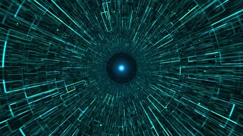 Motion Tunnel Graphics Background. Stock Footage 297738646