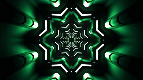 Motion tunnel lights background Stock Footage 160977697