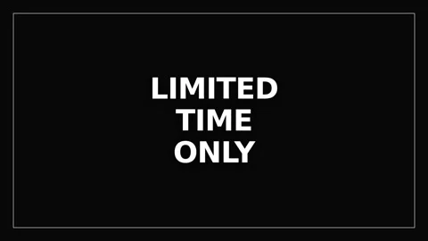 Motion Video of Limited Time Only Sign with Dynamic Text for Urgency and Pr.. 库存影片 338313826