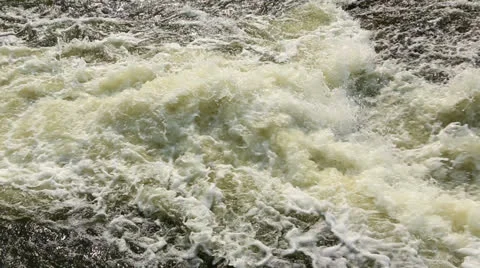 Motion of the waves on the beach Stock Footage 23419166