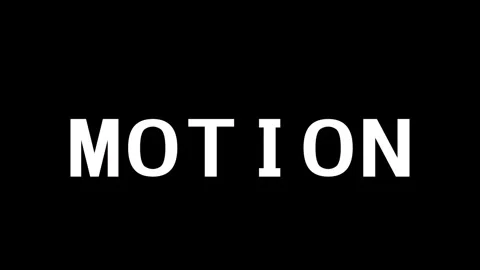 Motion word typography animation design. Vidéo 331898889