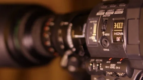 Motion zoom camera Stock Footage 88884197