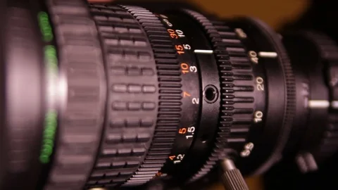 Motion zoom camera Stock Footage 88884217