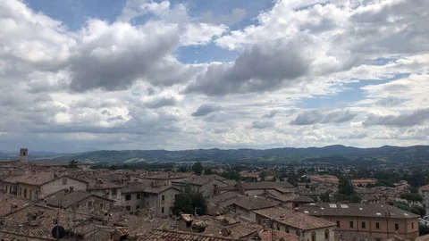 MotionLapse  Gubbio Video stock 100359378