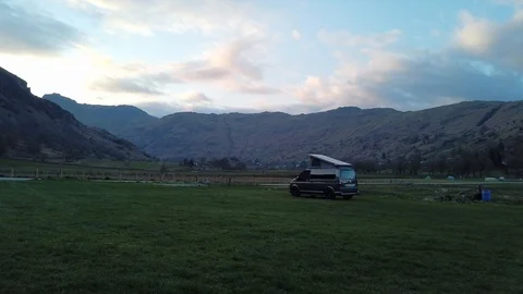 Motionlapse of the Langdale Pikes Видео 106590462
