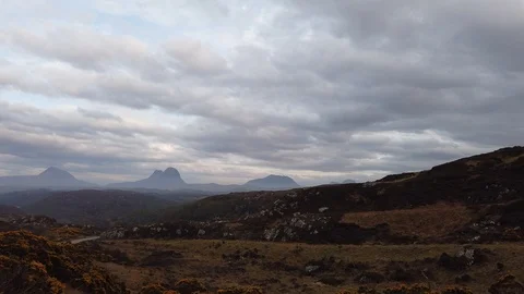Motionlapse of Suilven Видео 106843668