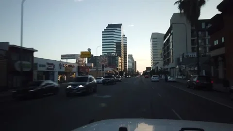 Motionlapse tracking skyscraper HD Stock Footage 165942777