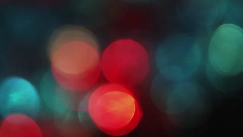 MotionVFX pulsating circular bokeh colorful 03 Stock Footage 201313616