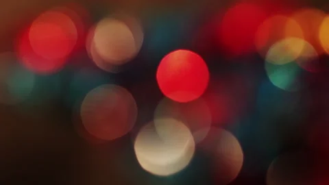 MotionVFX pulsating circular bokeh colorful 04 Stock Footage 201313620
